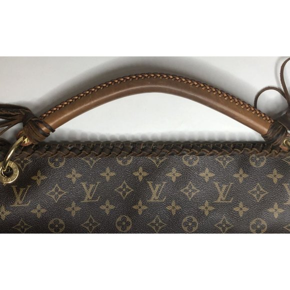 Louis Vuitton Artsy MM Monogram Hobo Tote Customized Leather Fringe Tassle - Picture 5 of 15